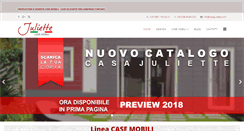 Desktop Screenshot of casajuliette.com